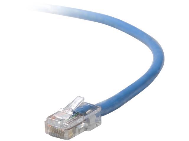 Belkin A3L791-04-BLU-S 4 ft. Cat 5E Blue UTP RJ45M/RJ45M Snagless Patch Cable