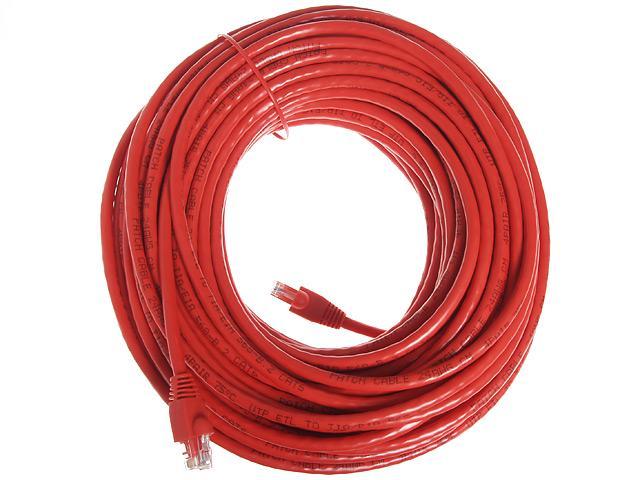 Rosewill RCW-595 100ft. /Network Cable Cat 6 Red