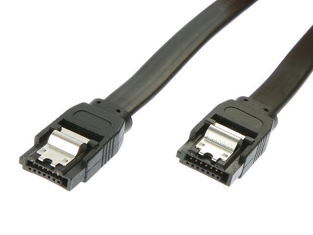 18" Inch Serial ATA SATA III 6.0Gbps Straight to 90 Degree Down-Type Data Cable 