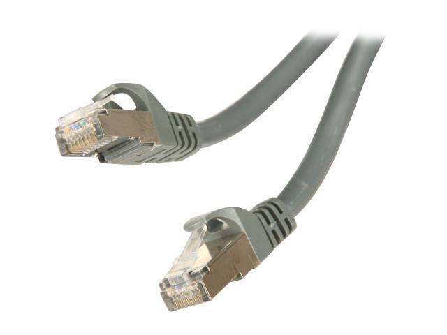 Rosewill RCW-7-CAT6a-GE 7 ft. Cat 6A Grey Shielded Twist Pair (STP) Enhanced 550MHz Networking Cable