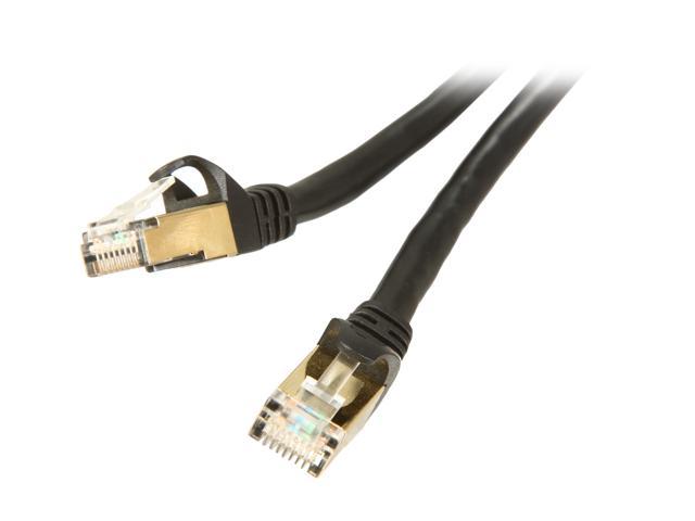 Rosewill RCW-50-CAT7-BK 50 ft. Cat 7 Black Shielded Twisted Pair (S/STP) Networking Cable
