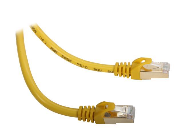 Rosewill RCNC-11053 15 ft. Cat 7 Yellow Shielded Twisted Pair (S/STP) Networking Cable