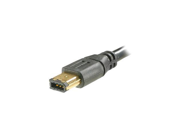 Rosewill Black 6FT IEEE 1394 6-pin Male to 6-pin Male M-M Firewire Cable Adapter 