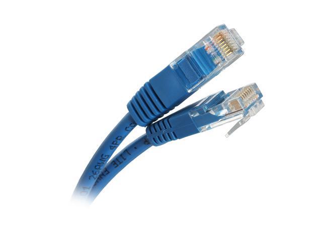 TRIPP LITE N002-010-BL 10 ft. Cat 5E Blue 350MHz Molded Patch Cable