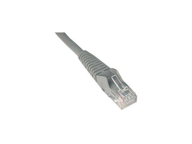 TRIPP LITE N201-010-GY 10 ft. Cat 6 Gray Cat6 Gigabit Gray Snagless Patch Cable