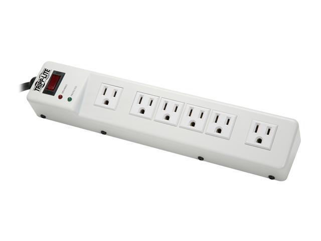 TRIPP LITE TLM626 6 Feet 6 Outlets 1340 Joules Surge Protector with Metal Housing