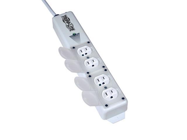 Tripp Lite 4 Outlets Medical-Grade Power Strip, 15A Hospital Grade Outlets, 15 Feet Cord UL60601-1 For Patient-Care Area (PS-415-HGULTRA)
