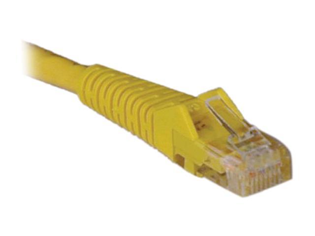 TRIPP LITE N201-003-YW 3 ft. Cat 6 Yellow Cat6 Gigabit Snagless Patch Cable