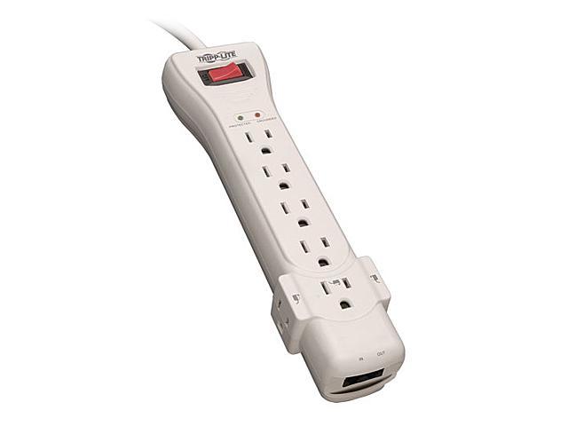 Tripp Lite SUPER7TEL15 7 Outlets 2520 Joules 15' Cord with Tel/DSL Protect It! Surge Suppressor