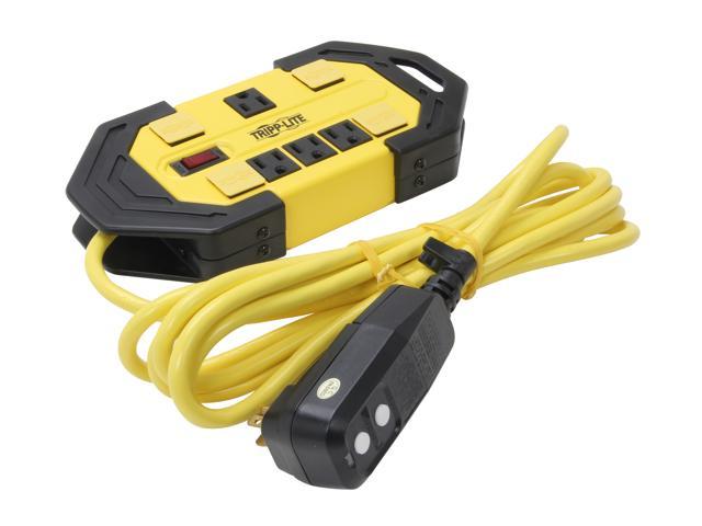 Tripp Lite TLM812GF Power It! Safety Power Strip with 8 Outlets and 12-ft. Cord with GFCI Plug