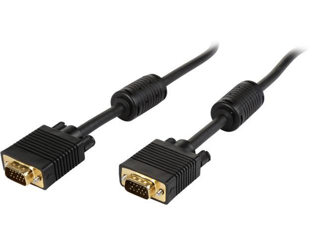Tripp Lite P502-025 25 ft SVGA/VGA Monitor Gold Cable with RGB Coax HD15 M/M 