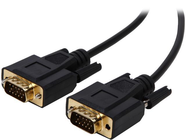 Tripp Lite P512-010 10 ft. VGA Monitor Cable HD-15M to HD-15M Gold ...