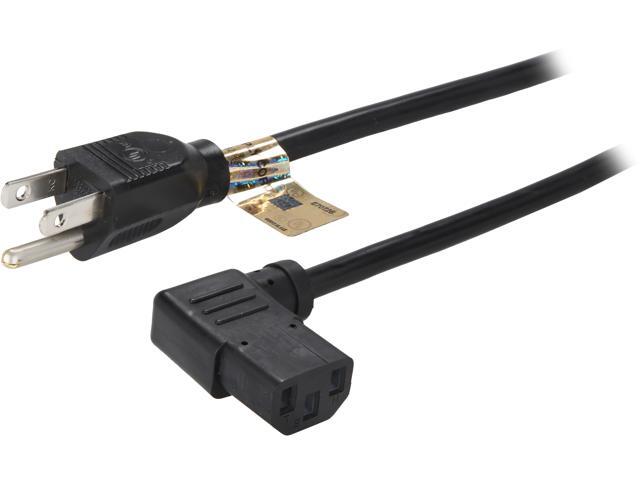 1FT-25FT Feet USA Standard AC Power Cord NEMA5-15P to IEC320 C13 18AWG 10A 125V