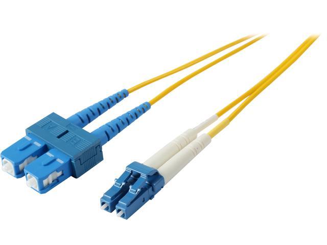 Tripp Lite Duplex Singlemode 8.3/125 Fiber Patch Cable (LC/SC), 5M (16 ...