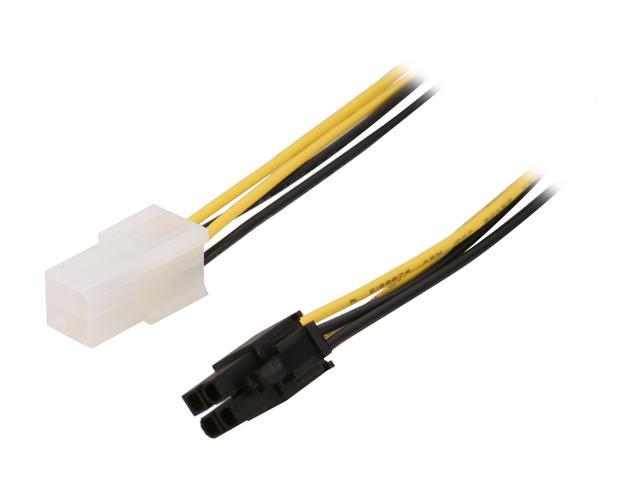 OKGEAR ATX-4P-EX 1 ft. ATX 4 Pin Extension Cable