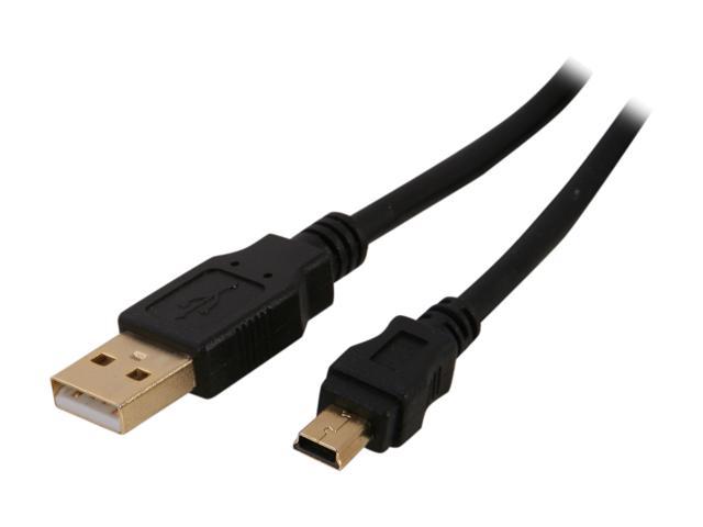 PPA 7758D Black USB 2.0 A/ Mini B Extension Cable
