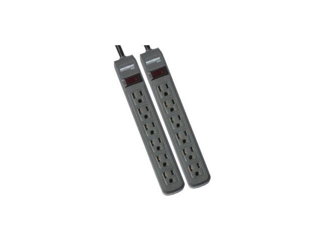 Minuteman MMS Series 6 Outlet Surge Suppressor Twin Pack