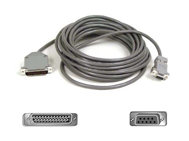 Belkin A3H1903-20 DB9 to DB25 Cable - DB-9 Female - DB-25 Male - 20ft