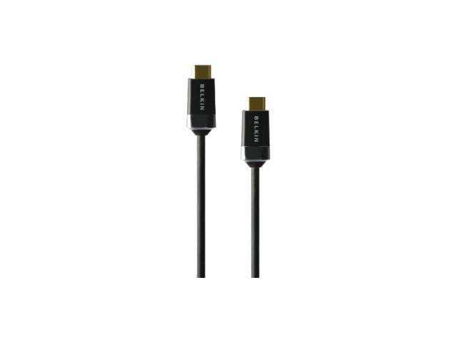 Belkin AV10049-06 6 ft. Black HDMI 1.4 HDMI A/V Cable Male to Male