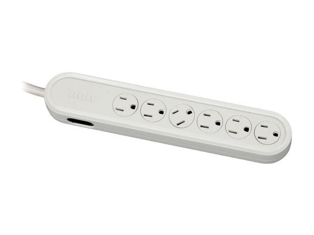 RCA PS26000S 3 ft. 6 Outlets 450 Joules Surge Protector