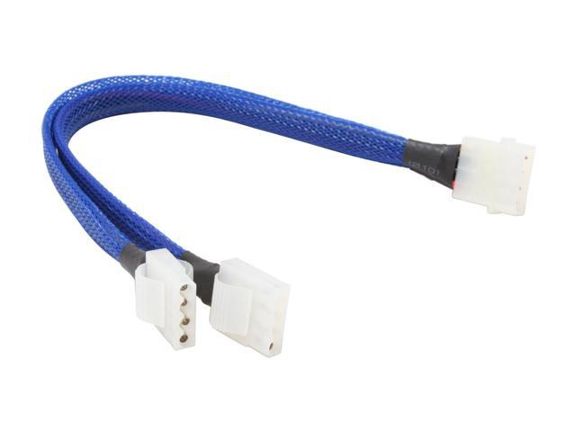 Thermaltake A2369 11.8 in. Y Cable with Blue LED Light