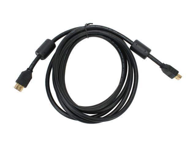 SYBA SY-HDM-MM10 10 ft. Black HDMI to HDMI Cable Male to Male