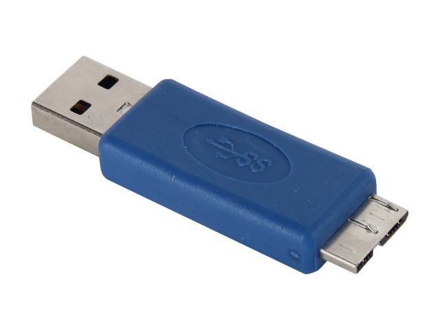 SYBA SY-ADA20084 USB 3.0 Plug Adapter: A Male to Micro B Male