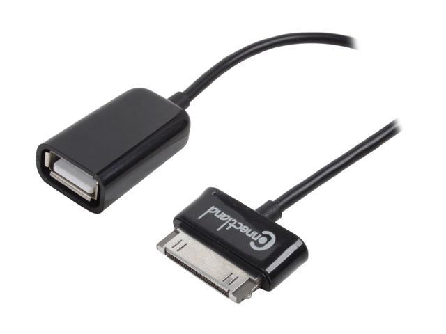 SYBA CL-CAB62033 5" Black Samsung Galaxy Android Tablet 30-Pin to USB Female Data Cable