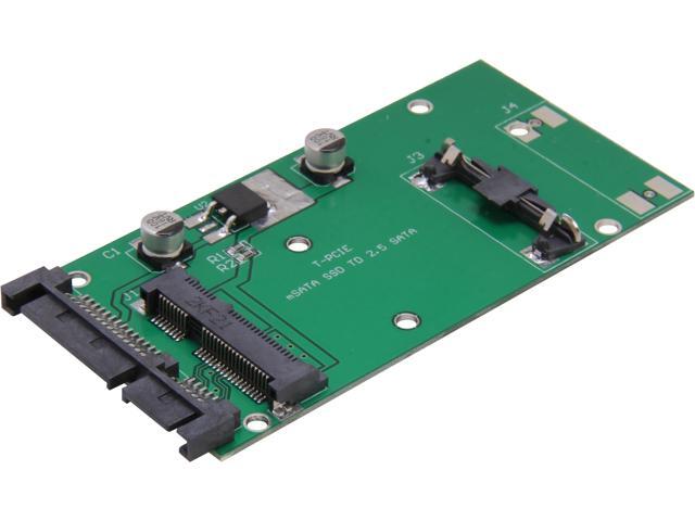 SYBA SI-ADA40066 50mm (1.8") mSATA SSD to 2.5" SATA Converter Adapter