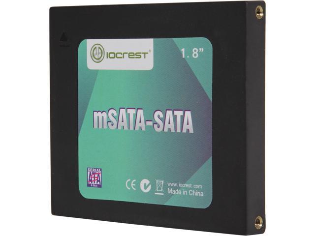 SYBA SI-ADA40069 50mm (1.8") mSATA SSD to 2.5" SATA Adapter with Housing, No Sacrifice on the SSD Performance