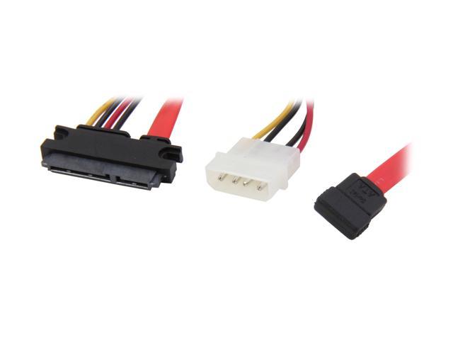 Link Depot LD-SATA-0.5C 6 in. SATA Cable with Power Adapter