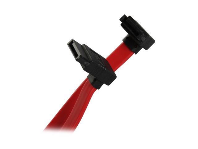 Link Depot SATA-39-90B 3.25 ft. SATA II Cable with 2 Right Angle Connectors