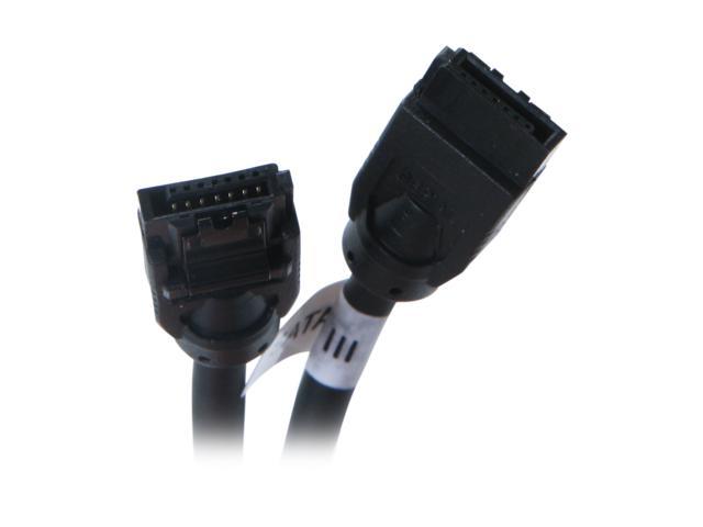 Link Depot LD-SATA3-0.5M 1.64 ft. (0.50m) SATA III Round Cable with Latch Male to Male