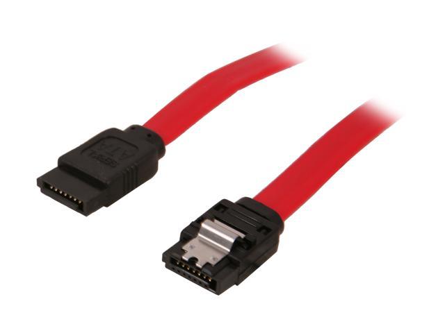 Link Depot LD-SATA-1 3.28 ft. (1m) SATA II Cable with Locking Latch