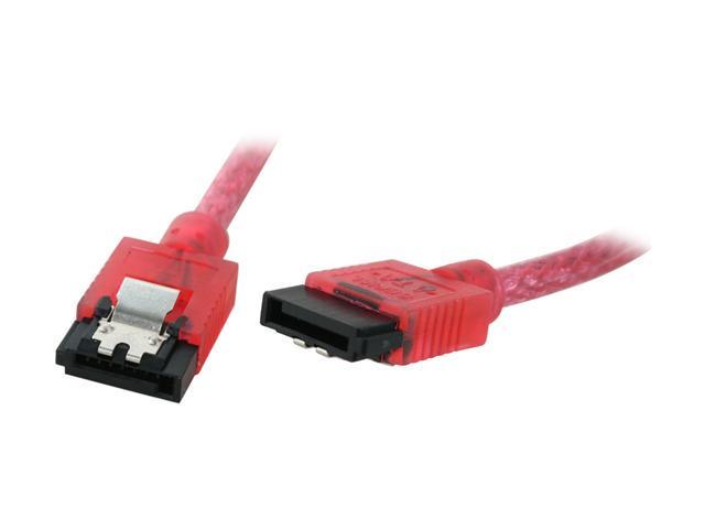 Link Depot SATA3-0.5-UVR 1.64 ft. (0.50m) SATA III Cable with UV Glow