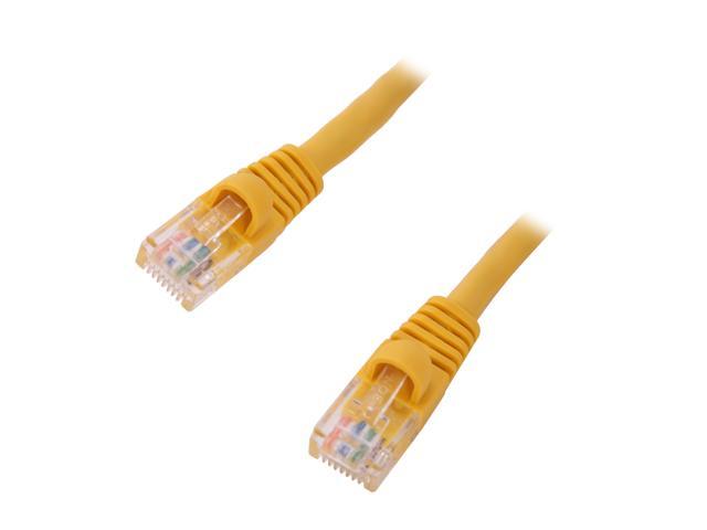 Link Depot C5M-75-YLB 75 ft. Cat 5E Yellow Network Ethernet Cable