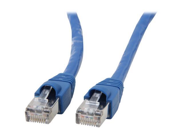 Link Depot CA6S-14-BUB 14 ft. STP Style Molded Network Ethernet Cables ...