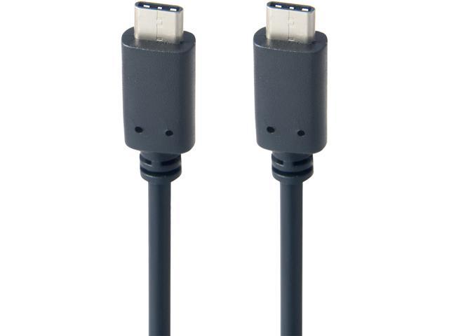 Link Depot 3 ft. USB-C to USB-C Cable - USB Type-C Cable, Black (LD-USB31C-3BK)