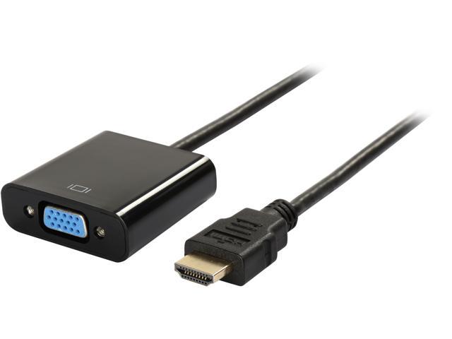 Omni Gear HDMI-VGA-ADT-MF-BK HDMI to VGA with Audio Converter