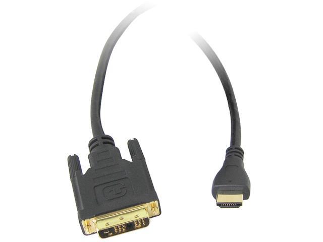 SIIG CB-HDM011-S1 6 Ft. HDMI To DVI-D Cable - Newegg.com