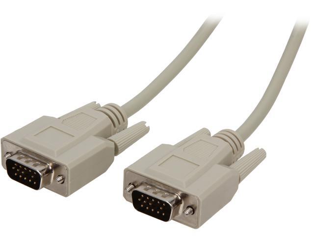 C2G Cavo VGA 3m, Maschio-Maschio, Economico, Per Monitor E KVM, Garanzia A Vita
