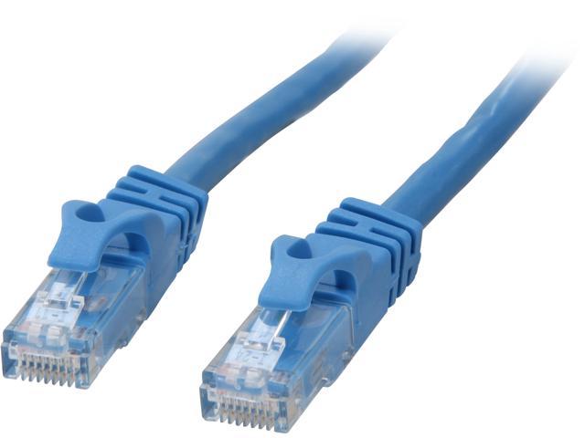 C2G 27140 Cat6 Cable - Snagless Unshielded Ethernet Network Patch Cable, Blue (1 Foot, 0.30 Meters)