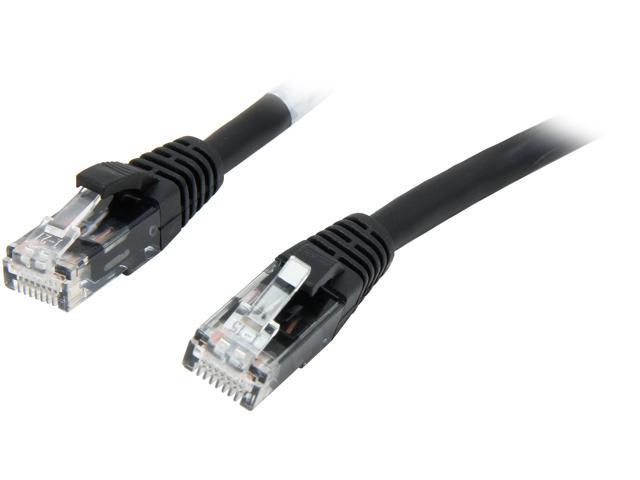 C2G 27153 Cat6 Cable - Snagless Unshielded Ethernet Network Patch Cable, Black (10 Feet, 3.04 Meters)