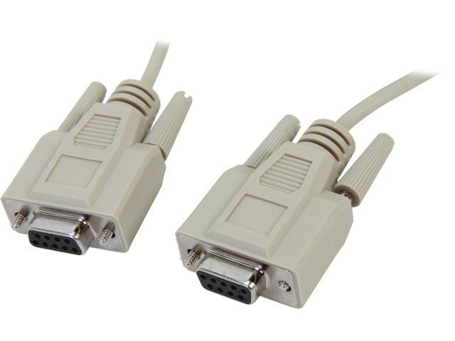 Photo 1 of **TWO PACK**C2G/Cables To Go 10 ft. Db9 F/F Null Modem Cable