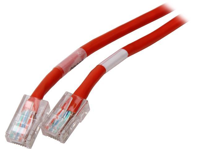 C2G 24513 Cat5e Crossover Cable - Non-Booted Unshielded Network Patch Cable, Orange (10 Feet, 3.04 Meters)