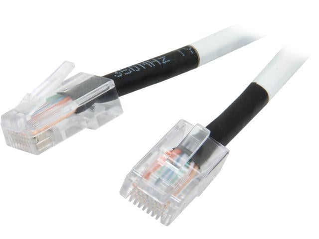 C2G 24501 Cat5e Crossover Cable - Non-Booted Unshielded Ethernet Network Patch Cable, Black (5 Feet, 1.52 Meters)