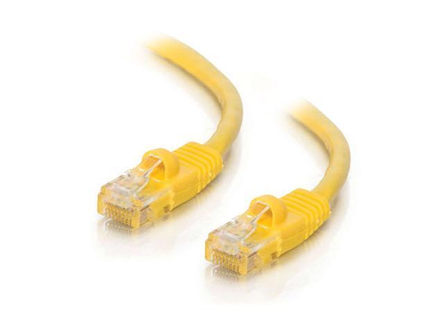 UTP 1ft Patch Cable Yellow C2G 27190 Cat6 Snagless Unshielded
