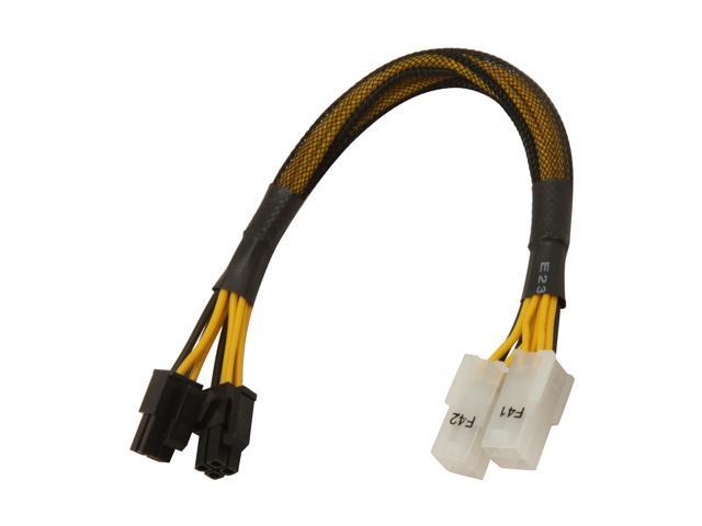 Athena Power Cable-M84M84F 8 in. Extension & Conversion Four-In-One