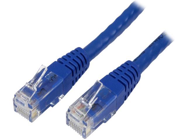 StarTech.com C6PATCH6BL 6 ft. Cat 6 Blue Molded UTP Patch Cable - ETL Verified