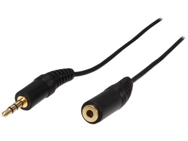 StarTech.com MU6MF 6 ft. Stereo Extension Cable 3.5mm Male to 3.5mm Female Male to Female